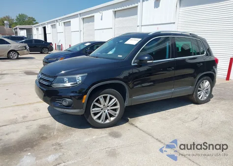 2014 Volkswagen Tiguan Sel from USA, damaged, VIN WVGAV3AX3EW573008